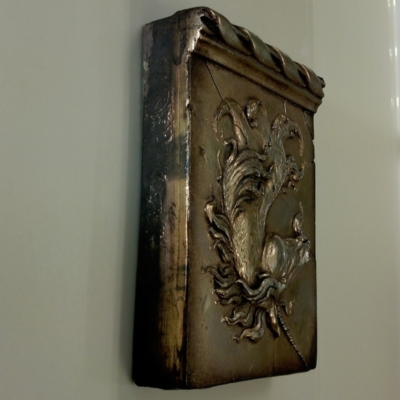 Sid Dickens, S-193 "Virtue" silver unicorn Memory-Block tile *Rare & Retired* - Picture 3 of 8